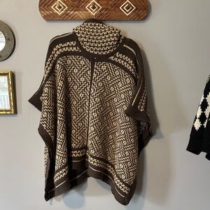 Ralph Lauren Brown and Cream Knitwear